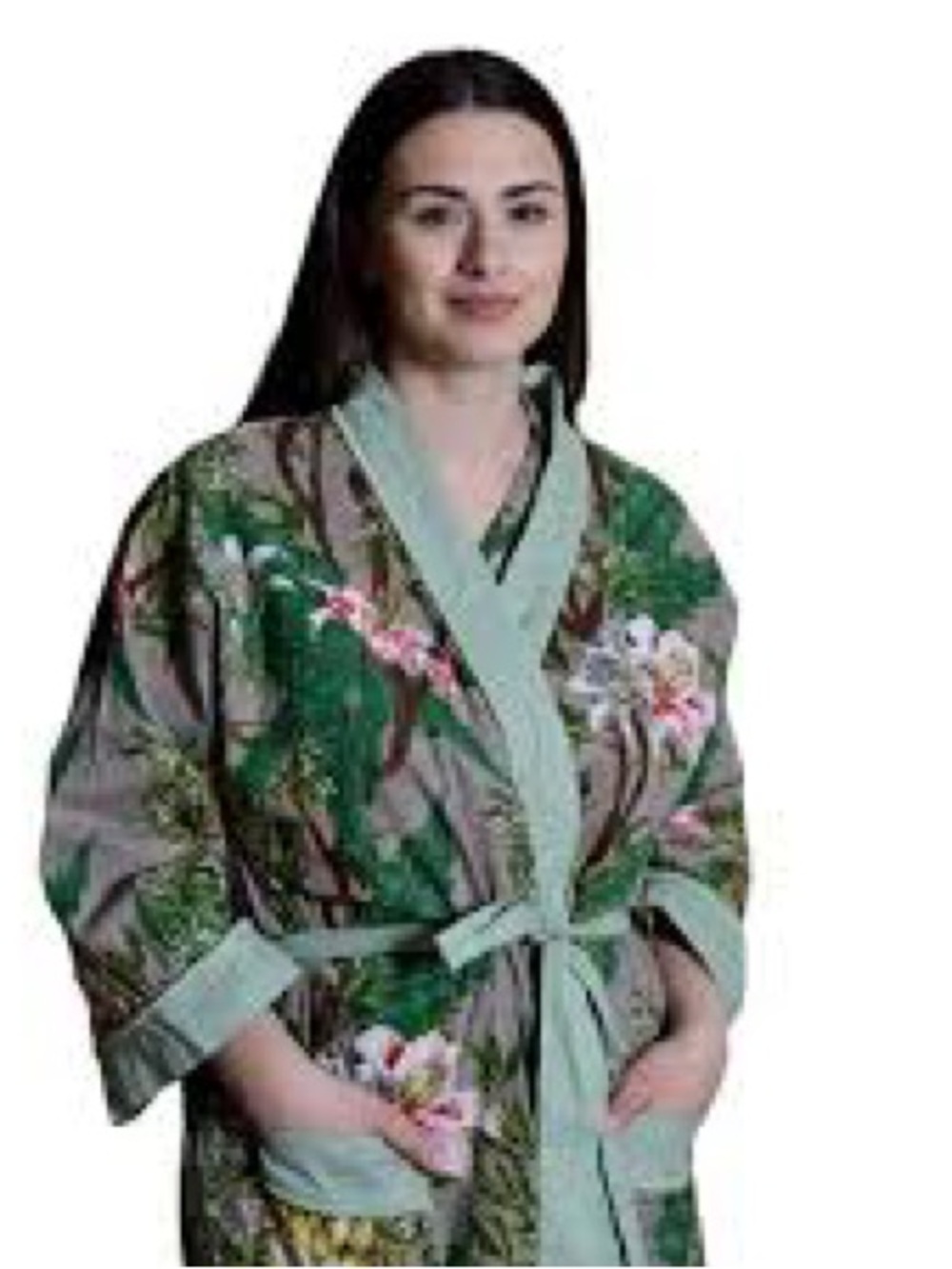 Powell Craft Stargazer Lily Kimono Robe